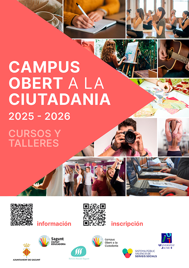 El Campus Obert a la Ciutadania oferix 47 cursos i tallers per a 2025-2026