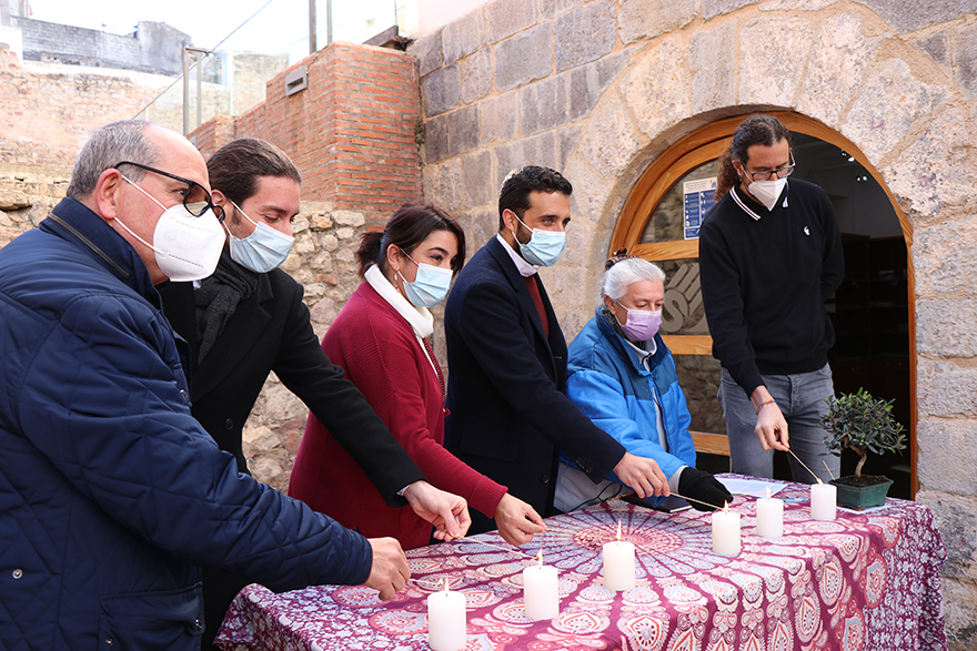 Sagunt va recordar les víctimes dels camps de concentració nazis en el Dia Internacional en Memòria de les Víctimes de l'Holocaust