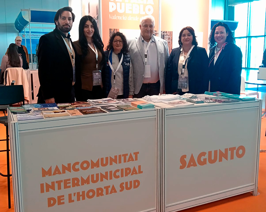 L'oferta litoral, cultural i patrimonial de Sagunt es promociona en la Fira de Turisme de Saragossa
