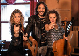 Els Jardins de la Gerència comptaràn amb l’actuació de la banda de rock “Rock Road Trio”