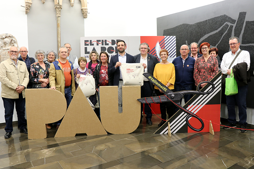 La Casa de Cultura Capellà Pallarés de Sagunt acull l'exposició 'Tallem el fil, trenquem la por'