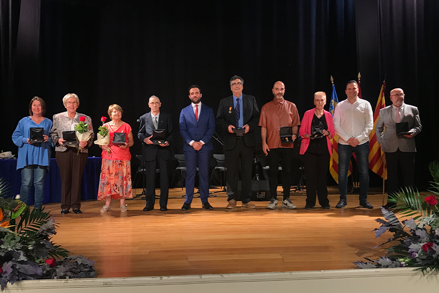 L'Ajuntament de Sagunt entrega les Medalles de la Ciutat amb motiu del Dia de la Comunitat Valenciana