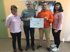 La segona edició de ‘Braçades Solidàries’ va obtindre 770 euros de donació voluntària