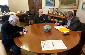 L'alcalde de Sagunt ha traslladat al Consell Valencià de Cultura la situació del patrimoni industrial i històric de la ciutat