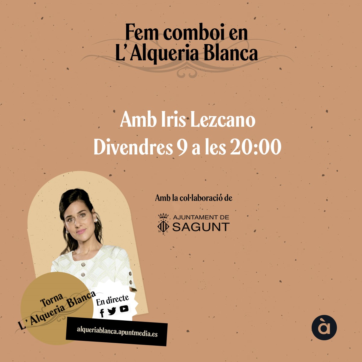 El municipi acull este divendres l'últim Fem comboi de L’Alqueria Blanca