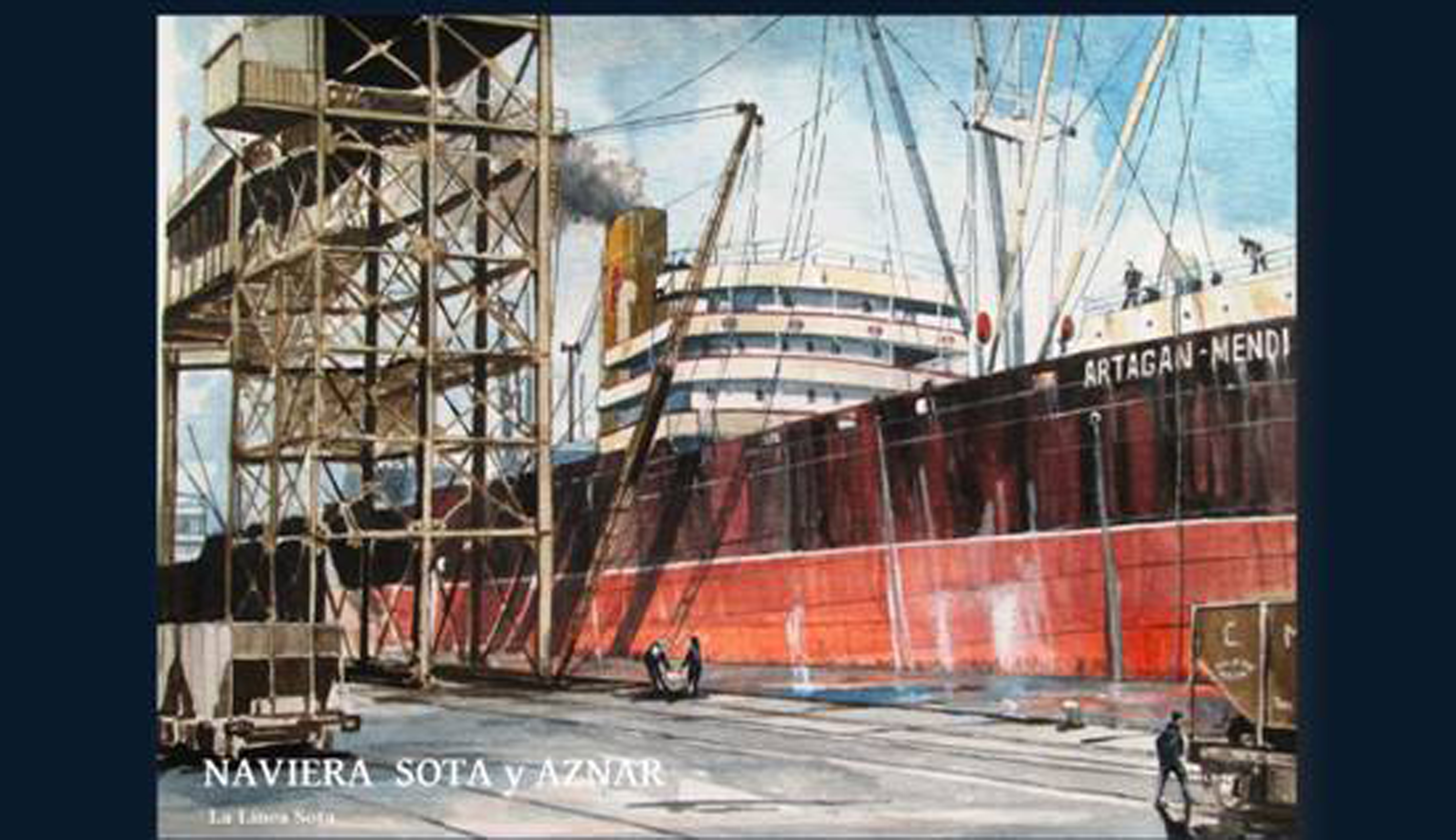 Cultura presenta el llibre "Naviera Sota y Aznar: La línea Sota", de Roberto Hernández y otros autores
