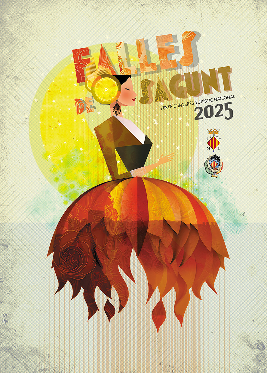 Obert el termini per a presentar els dissenys del cartell anunciador de les Falles 2026 a Sagunt