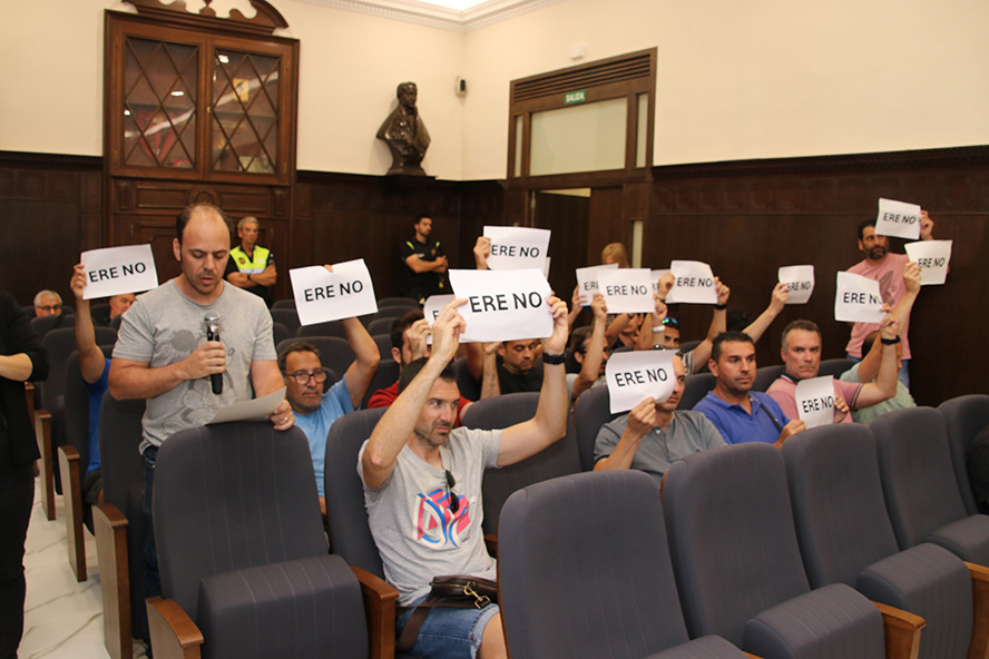 Unanimitat dels grups municipals en el suport a la plantilla de Fertiberia Sagunt en les seues reivindicacions enfront de l'ERO de l'empresa