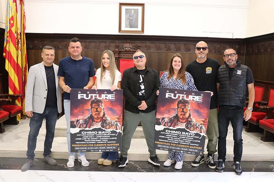 Chimo Bayo és el cap de cartell del Retrofuture Festival a Sagunt