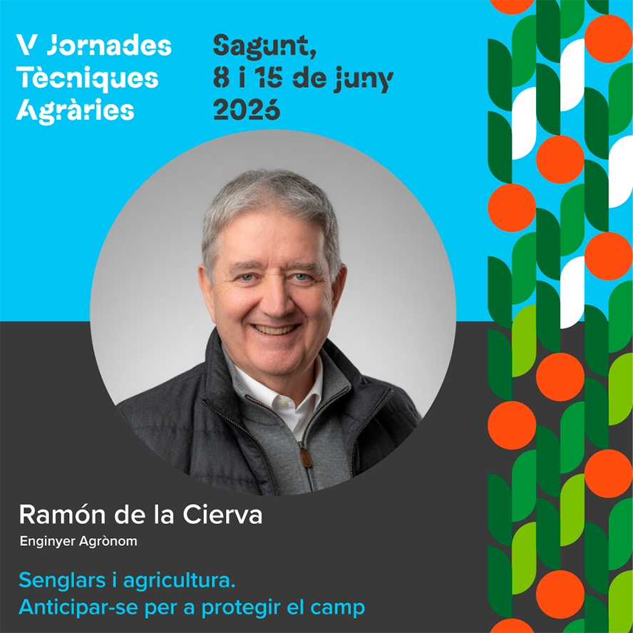 Charla 'Jabalíes y agricultura: anticiparse para proteger el campo' enmarcada en las V Jornadas Técnicas Agrarias