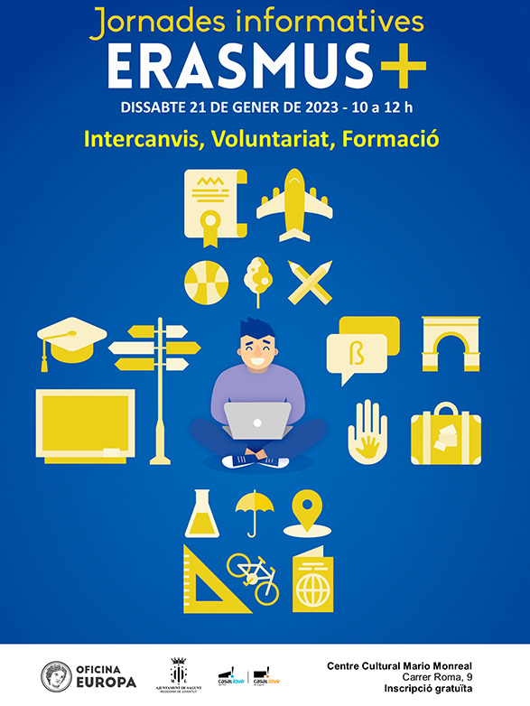 Joventut organitza una Jornada Informativa sobre projectes Erasmus+ d’educació no formal