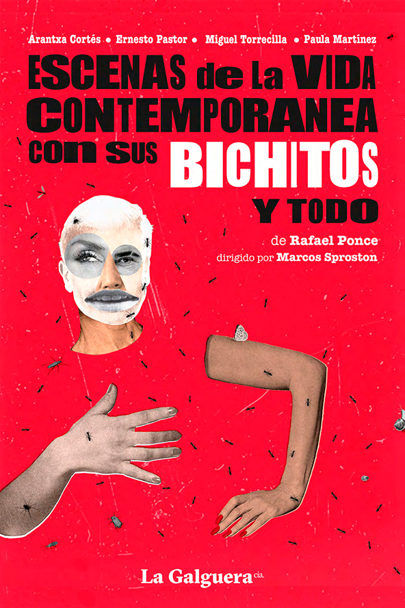 'Escenas de la vida contemporánea con sus bichitos y todo', una obra còmica sobre conflictes de la vida quotidiana contemporània
