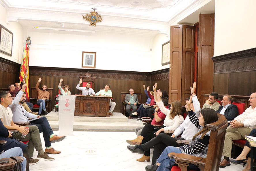 El ple de l'Ajuntament de Sagunt ha aprovat un pressupost de 99,8 milions per a 2025