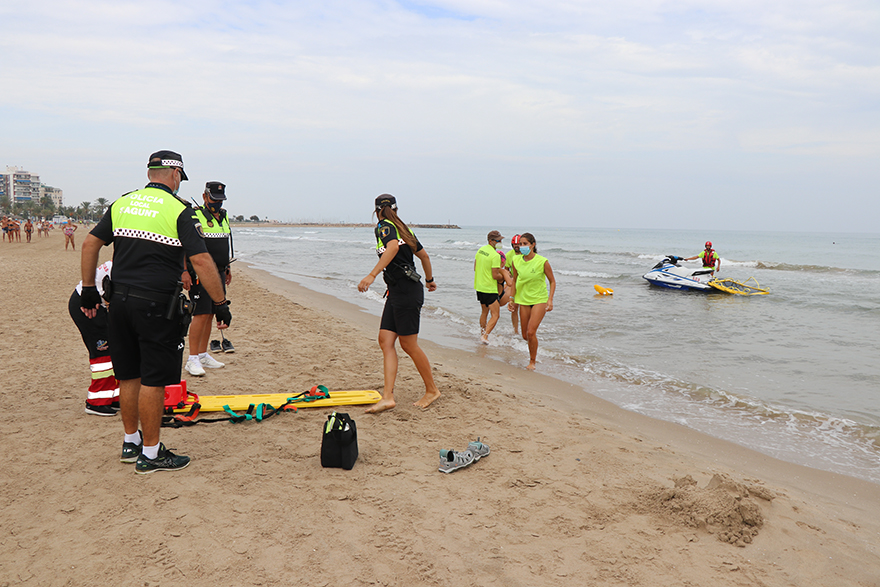 La Regidoria de Platges sol·licita a la Conselleria de Sanitat la vacunació del personal de salvament, socorrisme, serveis sanitaris i policia