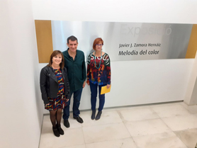  Música i color fusionats en una exposició de pintura al Mario Monreal