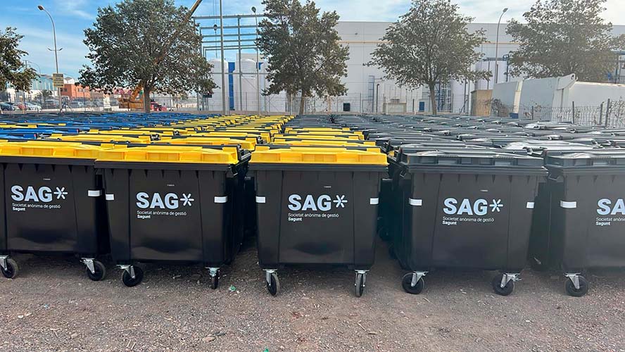 La SAG elimina els vehicles satèl·lits i implanta recol·lectors de càrrega posterior en els nuclis antics de Sagunt i el Port de Sagunt