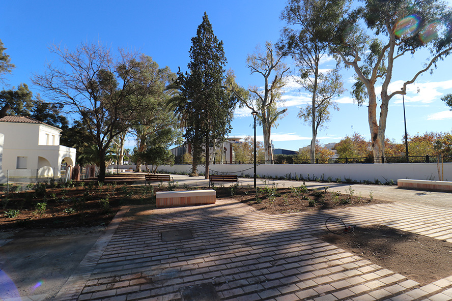 Les obres de la zona est de l'antiga Gerència d'AHM han finalitzat