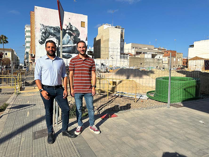 L'Ajuntament de Sagunt impulsa un espai públic de 1000 m² en la plaça Bilbao