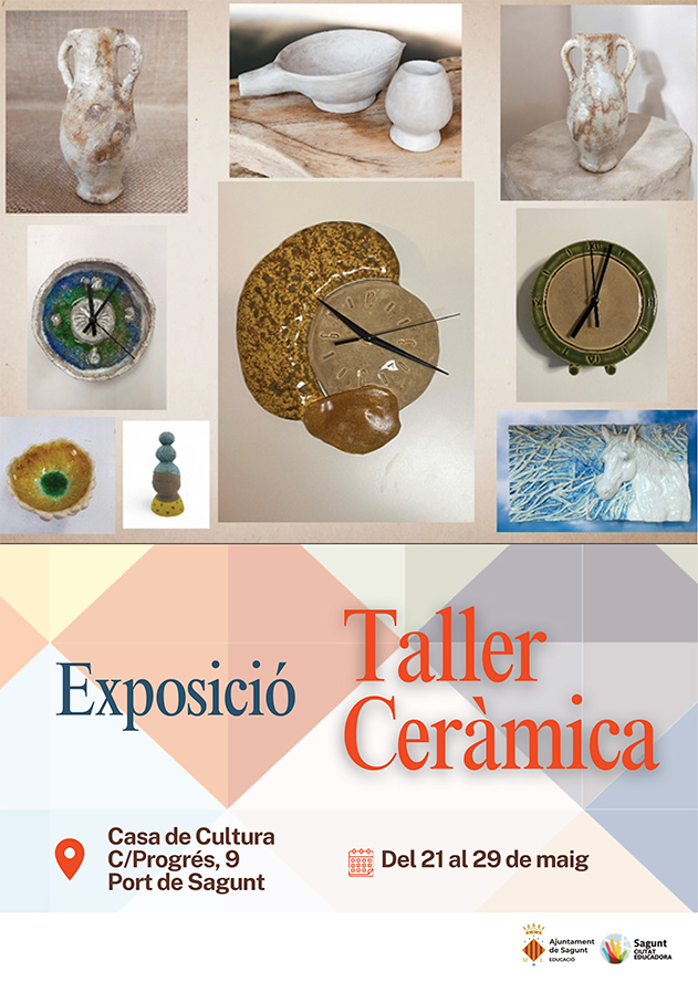 Exposición del taller de ceràmica del Campus Obert a la Ciutadania