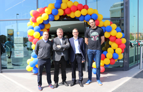 L'alcalde de Sagunt assistix a la inauguració del nou Lidl 