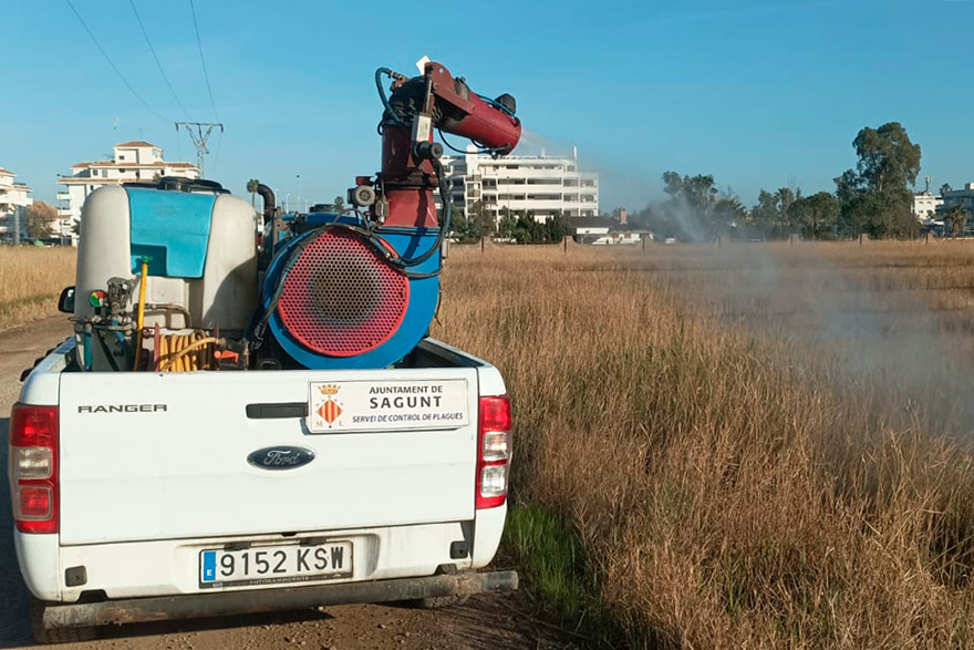 La Regidoria de Sanitat intensifica els tractaments preventius contra els mosquits després del recent episodi de pluges