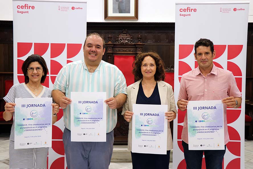 L'Ajuntament de Sagunt presenta la fira coeducativa per a la participació en el programa COEDUCACENTRES
