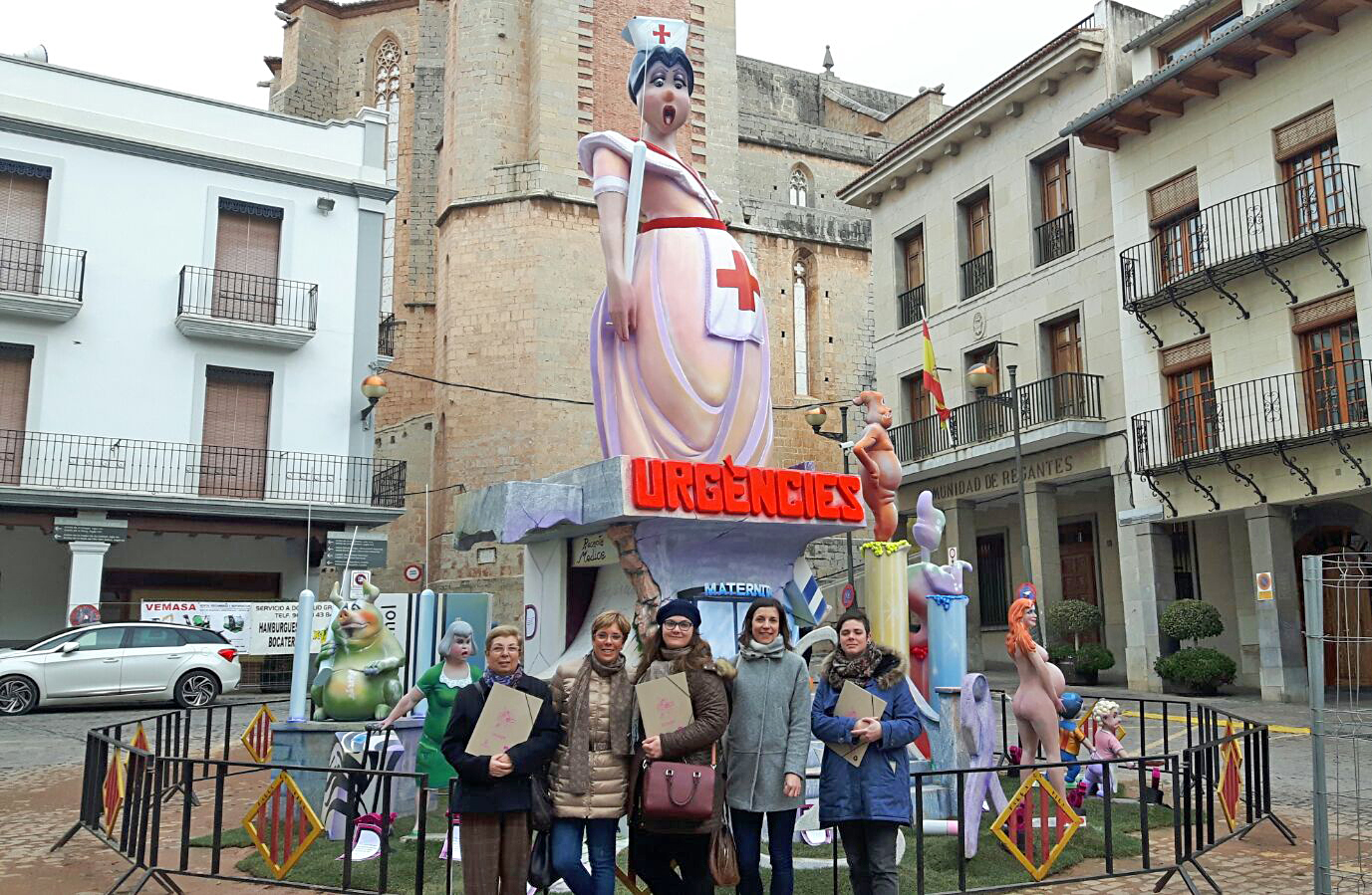 Els monuments que opten al premi a la Falla Més Igualitària ja s'han valorat
