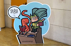 L‘Splash’ ompli les dependències municipals de cultura còmic