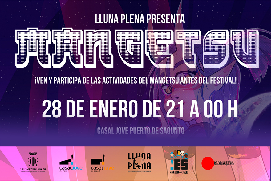 La presentació del festival de manga Mangetsu tindrà lloc divendres que ve en el Casal Jove