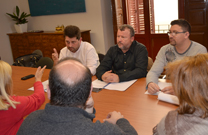 El alcalde se reúne con el director general de Comercio y las asociaciones