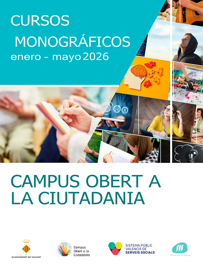Obert el termini per a inscriure's als cursos monogràfics del Campus Obert a la Ciutadania