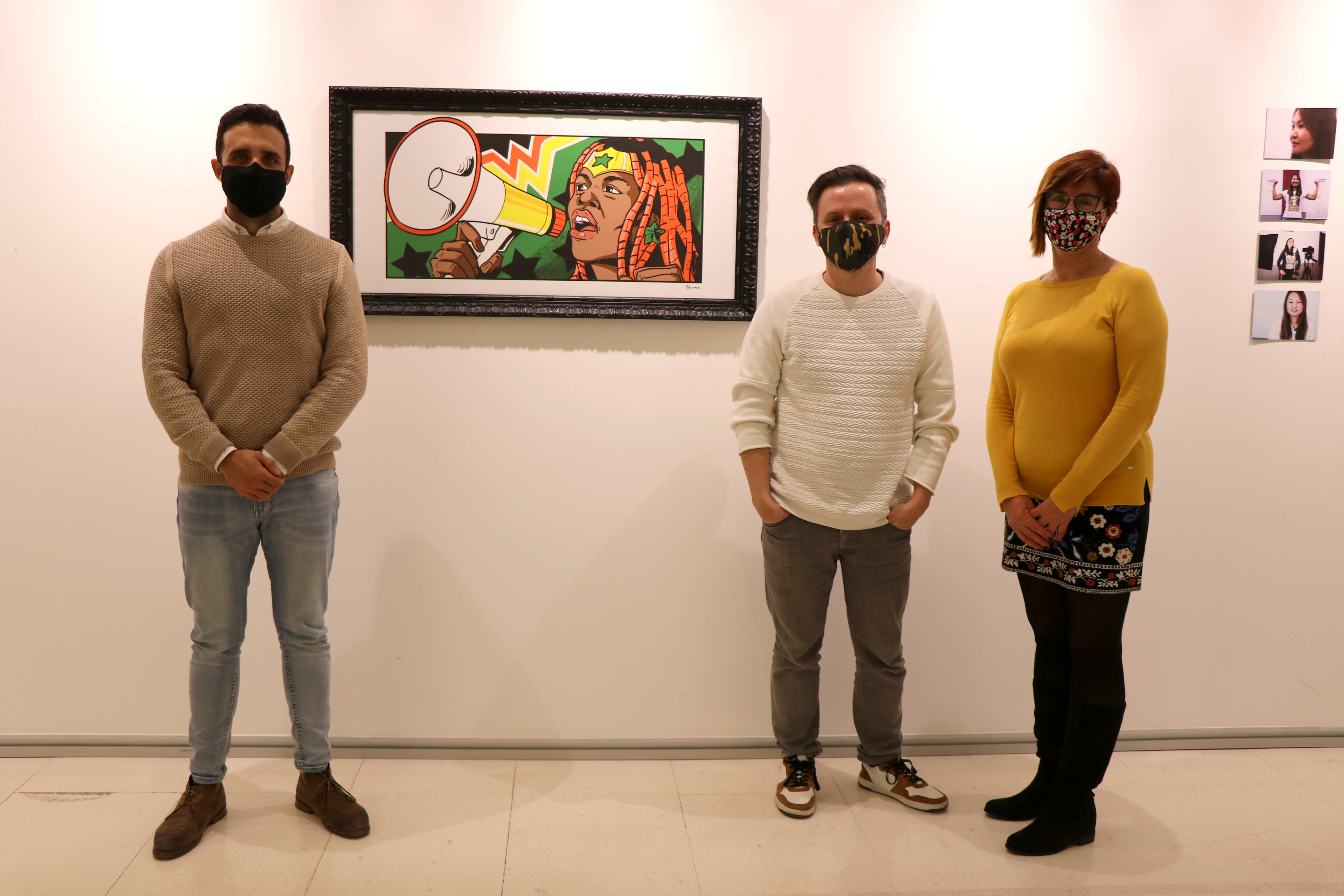L'exposició ‘Wonder Women: Mujeres maravilla y otras heroínas cotidianas’ de l'artista Zarva Barroso ja es pot visitar al Mario Monreal