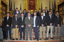 El alcalde asiste a la entrega del regalo de la Mayoralía 2016 a la Cofradía de la Sang