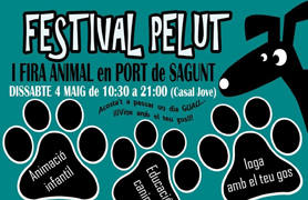 L'Associació SOS Animals organitza juntament amb el departament de Sanitat de l'Ajuntament de Sagunt la 1ª Fira animal ‘Festival Pelut’ 