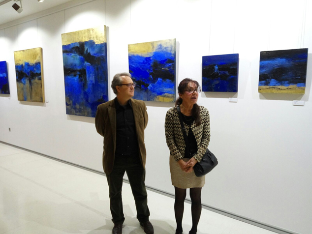 Inaugurades les exposicions pictòriques “Luz del Mediterráneo: la magia de sus dunas” i “Diálogos”