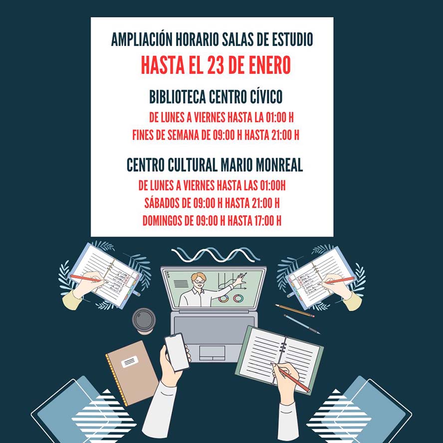 Les biblioteques municipals de Sagunt i el Port de Sagunt amplien el seu horari fins al 23 de gener