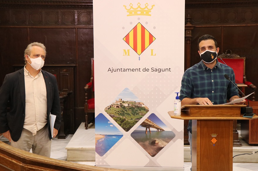 L'Ajuntament de Sagunt oferix suport extra en mobilitat, desinfecció, recursos i espais als centres educatius