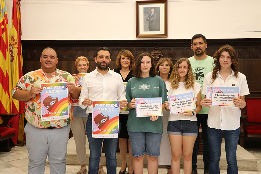 La Regidoria de Polítiques LGTBIQ+ anuncia la programació del Port Pride Sagunt 2025