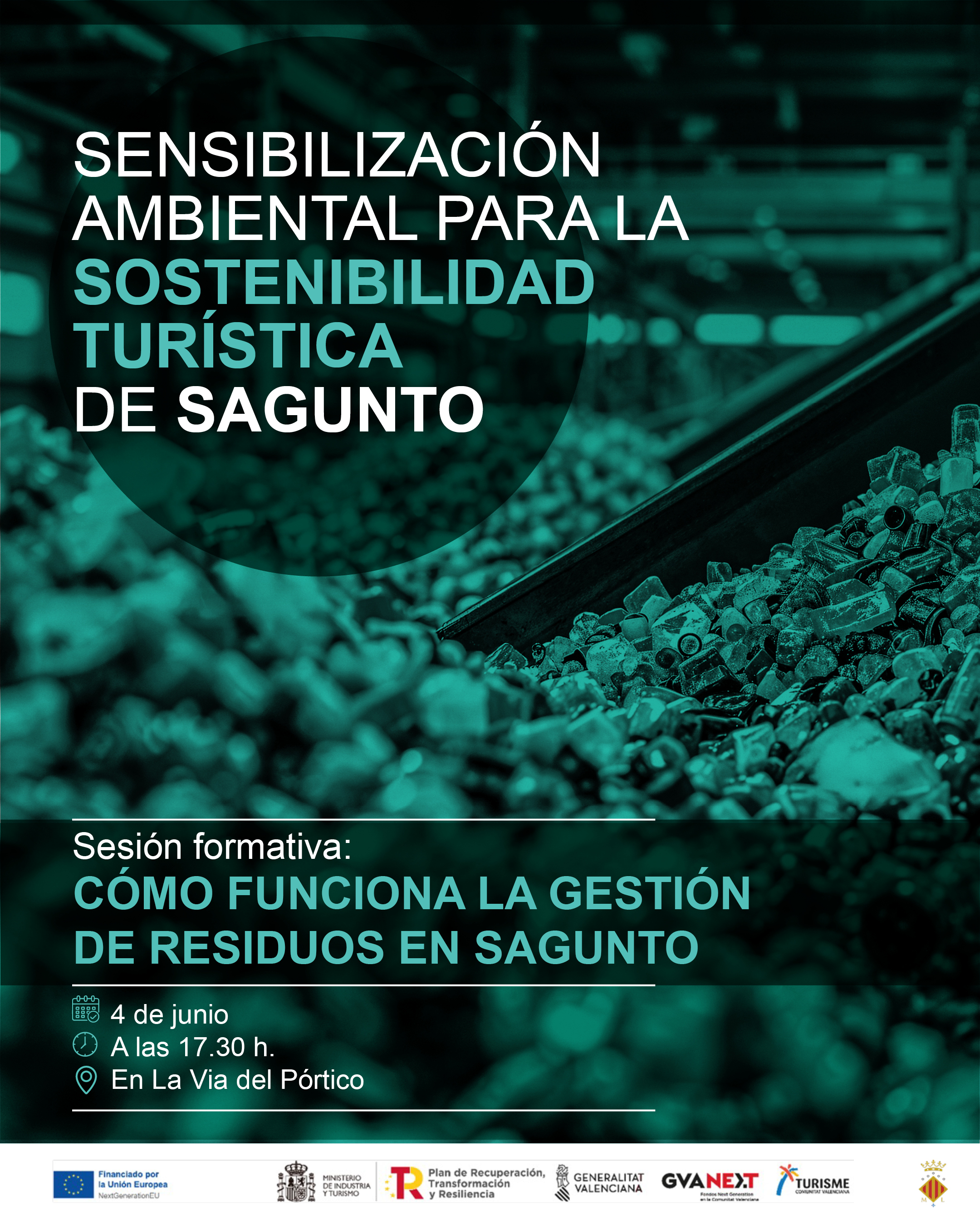 Sesión formativa “Cómo funciona la gestión de residuos en Sagunto” - segunda edición