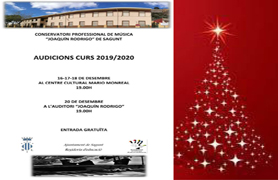 El conservatori Joaquín Rodrigo presenta el seu concert de Nadal