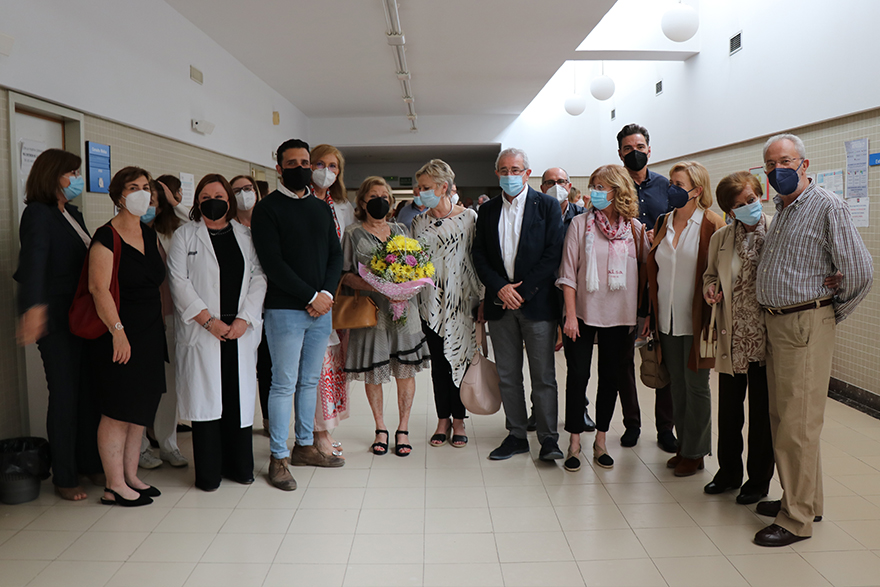 Darío Moreno acudix a la celebració del 25+1 aniversari del Centre de Salut de Sagunt