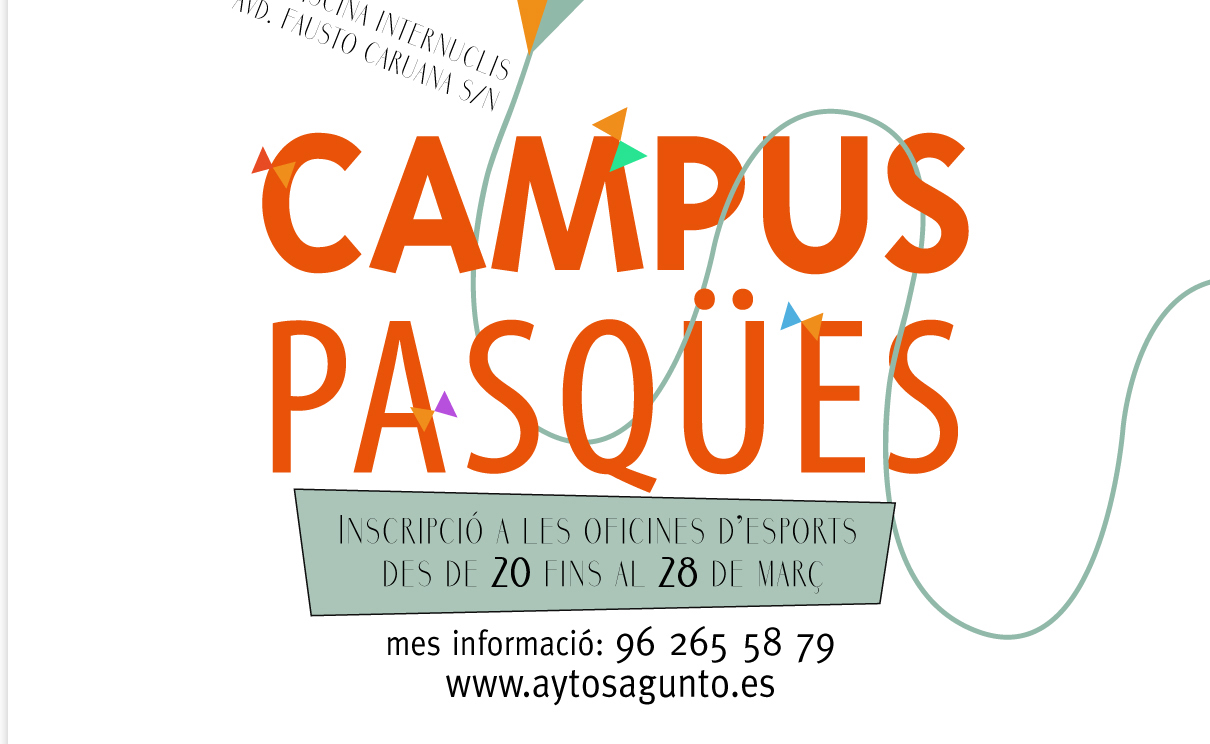Ja està obert el termini d’inscripció per al Campus Pasqües
