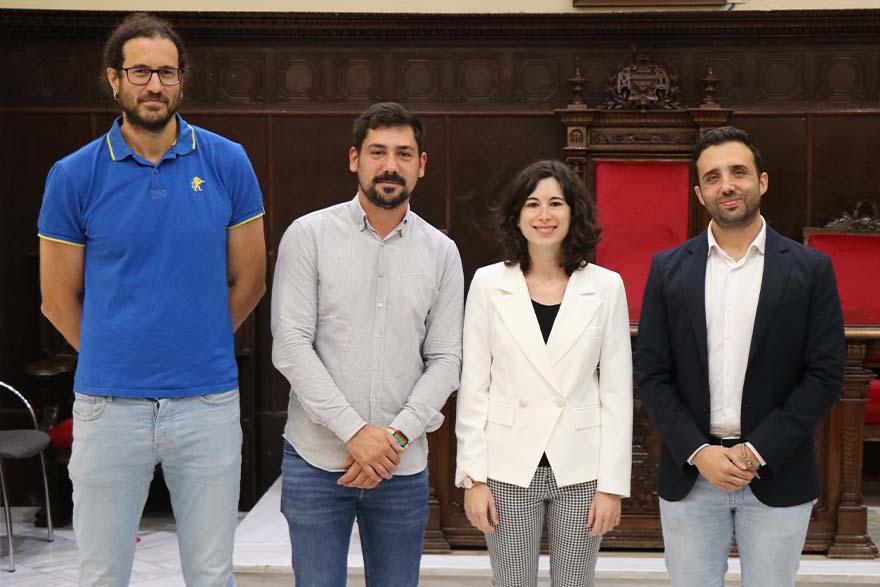 L’alcalde rep Soraya Learte, reconeguda amb la millor tesi doctoral d'Espanya en Biologia Química 2021