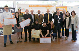 Els restaurants Cyrus Dad, Kuzina i Chocomel guanyen el VII Concurs Gastronòmic de la Taronja