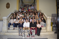 L'alcalde rep a tres equips del Club Handbol Morvedre per a reconèixer els seus recents assoliments