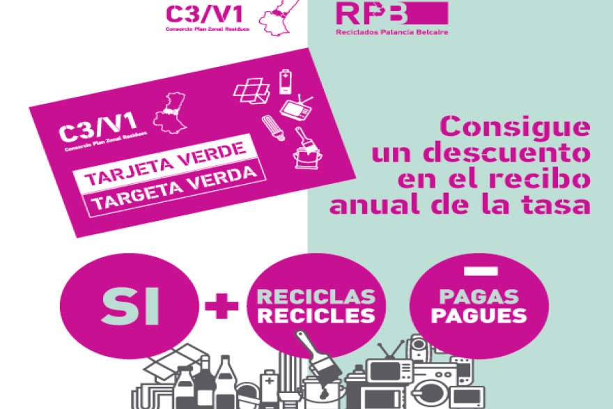 Sagunt, la ciutat més conscienciada del Consorci Palància Belcaire en el tractament de residus en 2021