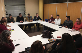 La coordinadora de la Plataforma pel Tren de Rodalia al Port de Sagunt es reunix per primera vegada