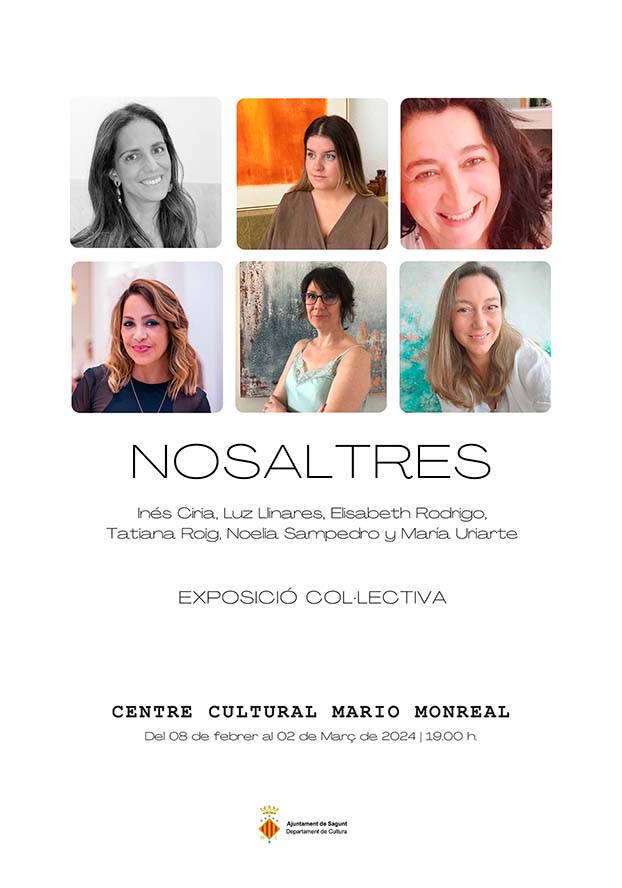 L'exposició col·lectiva 'Nosaltres' s'inaugurarà este dijous en el Centre Cultural Mario Monreal