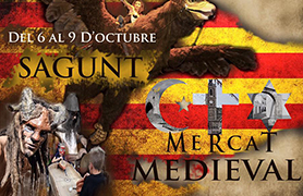 Esta vesprada s’inaugura el Mercat Medieval a Sagunt, el qual comptarà amb una àmplia programació d'activitats