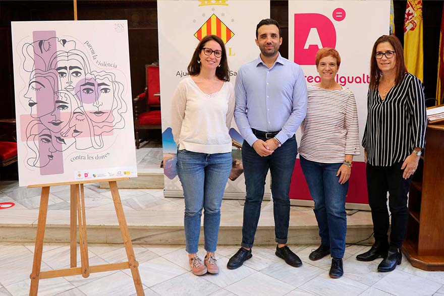 Igualtat presenta la diversitat d’activitats programades per al 25 de Novembre